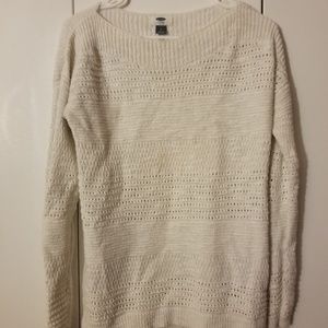 White Knit Sweater